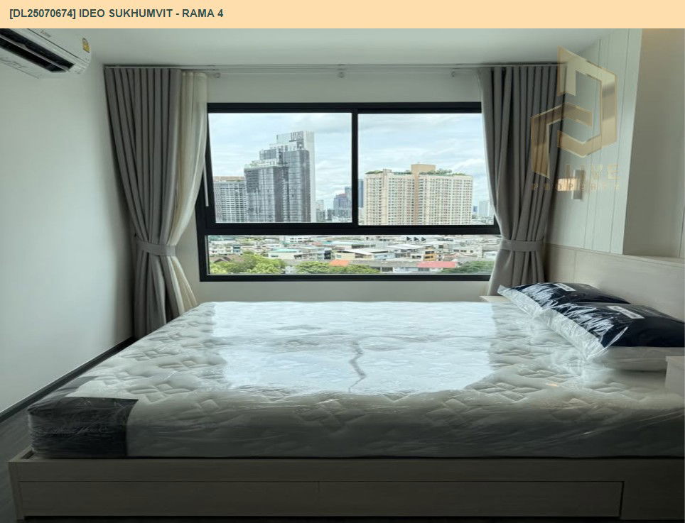 picture DL25070674 Condo for rent, IDEO Sukhumvit - Rama 4 near -, ready to move in, call urgently 0656133286 LineID @655ebbvc - 7/8