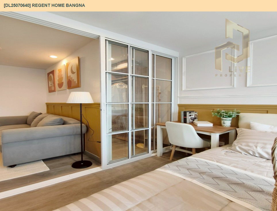 picture MDL25070640 Condo for rent, Regent home bangna near BTS Bang Na, ready to move in, call urgently 0656133286 LineID @534wlwof - 4/15