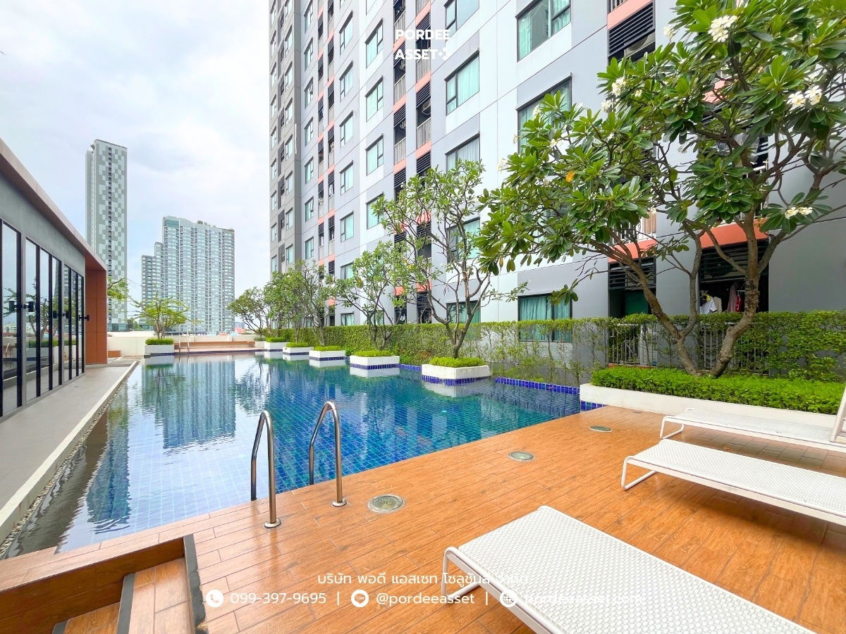 รูป คอนโด (ห้องริม ขนาด 46 ตร.ม.) แอสปาย สาทร-ตากสิน (คอปเปอร์โซน ไม่ติดกับห้องอื่นทั้ง 2 ฝั่ง) ถ.กัลปพฤกษ์ จอมทอง กทม. : Aspire Sathorn-Taksin  - รูปที่ 19/25