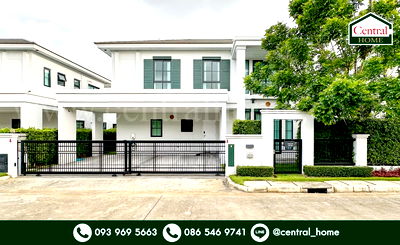 บ้านเดี่ยว ถนนกำแพงเพชร 6 : บ้านเดี่ยว เศรษฐสิริ ดอนเมือง ใกล้ สนามบินดอนเมือง