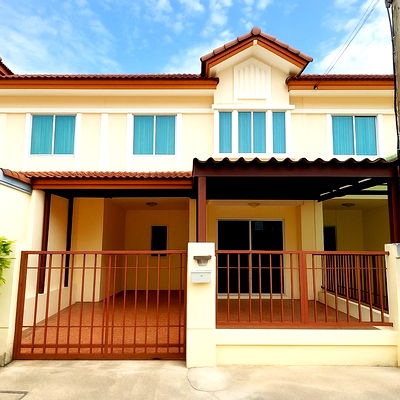 Houses for rent ดรีมเวิลด์ : detached house for rent Pruksa Ville Future Park Rangsit 3.7 km. DD Market Rangsit-Ongkharak Khlong
