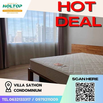 #Z1527 ให้เช่า Villa Sathon Condominium 