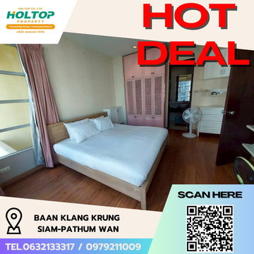 #R5263  ให้เช่าคอนโด Baan Klang Krung Siam-Pathum Wan 