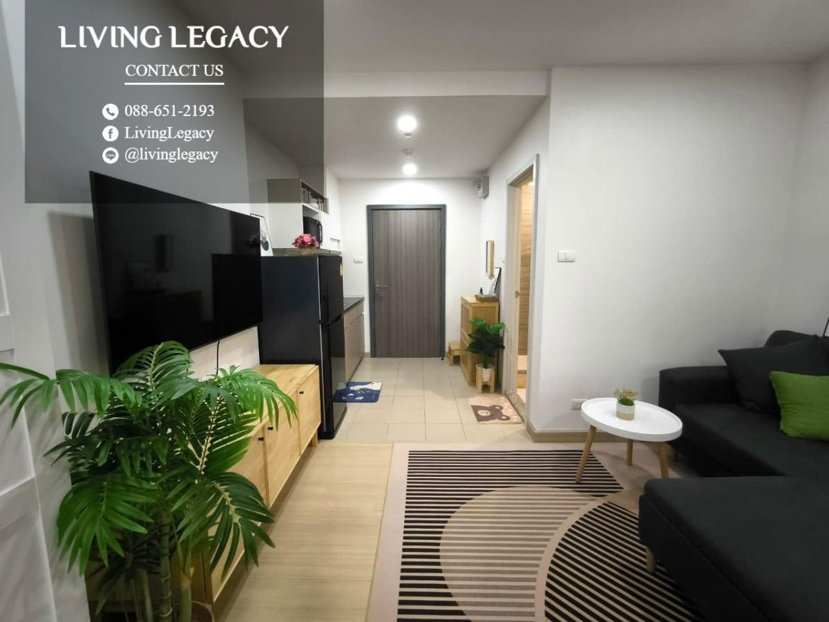 รูป LWZO59V6 ให้เช่าคอนโด Supalai Veranda Ramkhamhaeng 28.04 ตร.ม. ชั้น 7 ตึก C line id : @livinglegacy - รูปที่ 5/9