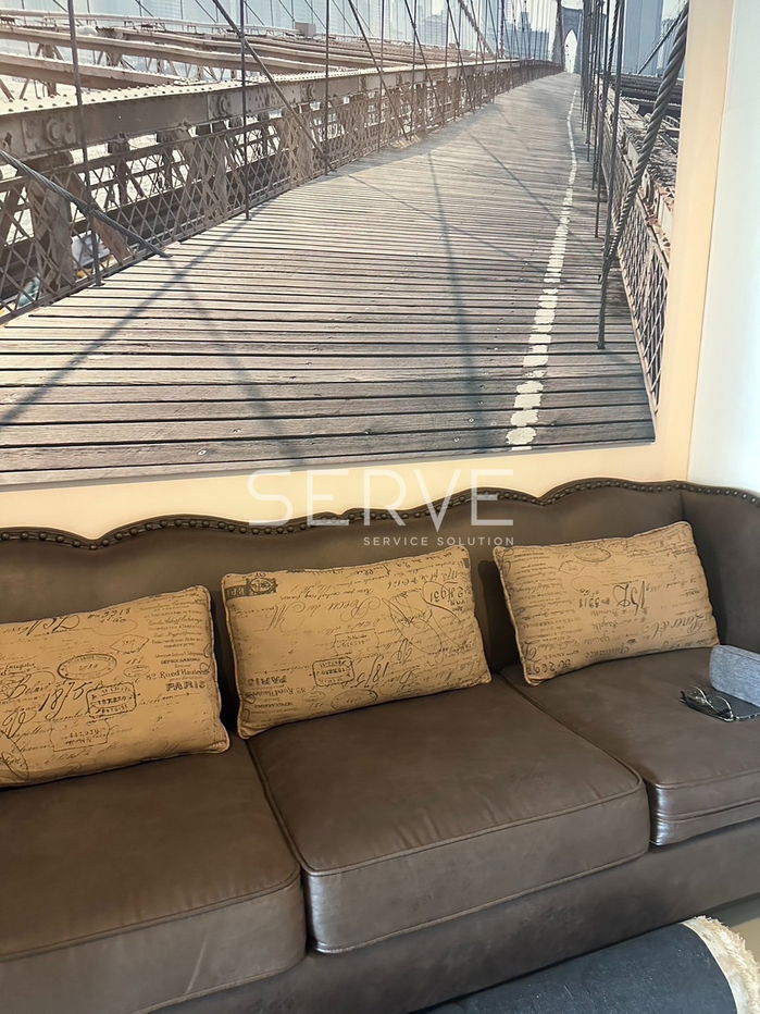picture 15K/Mo 1 Bed Large Room Condo High Rise Good Location  Close to MRT Phra Ram 9 400 m  @ Aspire Rama 9  - 4/9