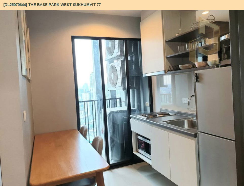 รูป DL25070644 ให้เช่าคอนโด เดอะ เบส พาร์ค เวสต์ สุขุมวิท 77 (The Base Park West Sukhumvit 77) ใกล้ BTS อ่อนนุช พร้อมเข้าอยู่ โทรด่วน 0638692663 LineID @534wlwof - รูปที่ 7/13