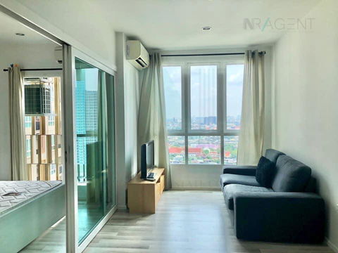 ให้เช่าคอนโด เดอะ คีย์ สาทร-ราชพฤกษ์ อาคาร A ชั้น 21 1 ห้องนอน ขนาด 31.00 ตรม ใกล้ เดอะมอลล์ท่าพระ