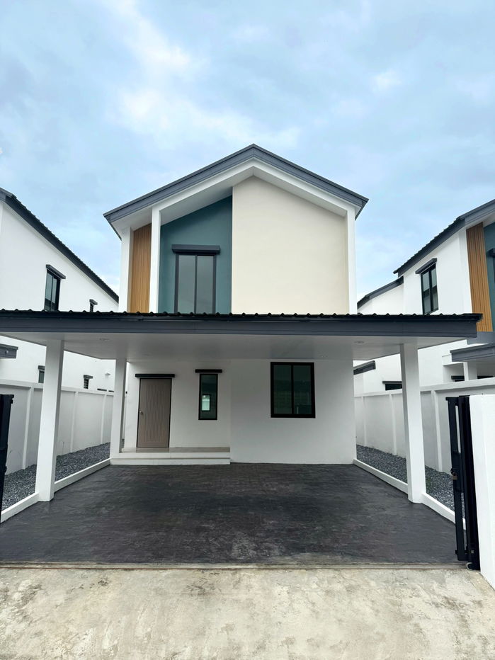 picture 2-storey detached house, modern style - 2/17