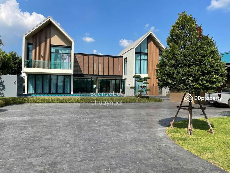 รูป ขายบ้านเดี่ยวหรู รามอินทรา117 ขนาด1ไร่1งาน ใช้สอย600ตรม.5-6ห้องนอน 12จอด 65ลบ.ลดเหลือ 58ล้าน!! - รูปที่ 1/36