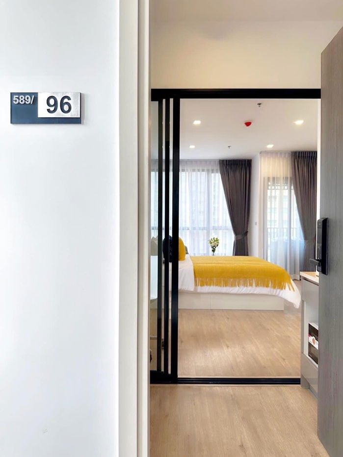 รูป 🔐#MT2406_077🔐🗓️ ว่างพร้อมอยู่🗓️𝐅𝐨𝐫 𝐑𝐞𝐧𝐭 ( 26 𝐬𝐪𝐦. 𝟏𝐛𝐞𝐝, 𝟏𝐛𝐚𝐭𝐡 )𝐓𝐡𝐞 𝐑𝐢𝐜𝐡 𝐑𝐚𝐦𝐚 𝟗 - 𝐒𝐫𝐢𝐧𝐚𝐤𝐚𝐫𝐢𝐧 - รูปที่ 2/8