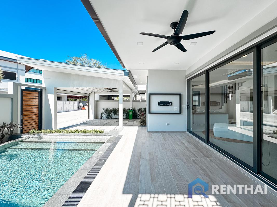 รูป บ้านเดี่ยว 3 ห้องนอนที่ Zensiri Midtown Villa, พัทยา, 18.5 ล้านบาท, สิ่งอำนวยความสะดวกหรูหรา, พร้อมเฟอร์นิเจอร์ครบครัน, พร้อมอยู่เข้าทันที - รูปที่ 4/25