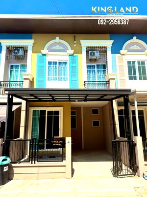 เช่าทาวน์โฮม ปทุมธานี : #ให้เช่าทาวน์โฮม 2ชั้น หมู่บ้านGolden Town โกลเด้นทาวน์ ฟิวเจอร์-รังสิต 3 ห้องนอน 2 ห้องน้ำ แอร์ 4 ตัว พร้อมเฟอร์นิเจอ ตกแต่งครบ 