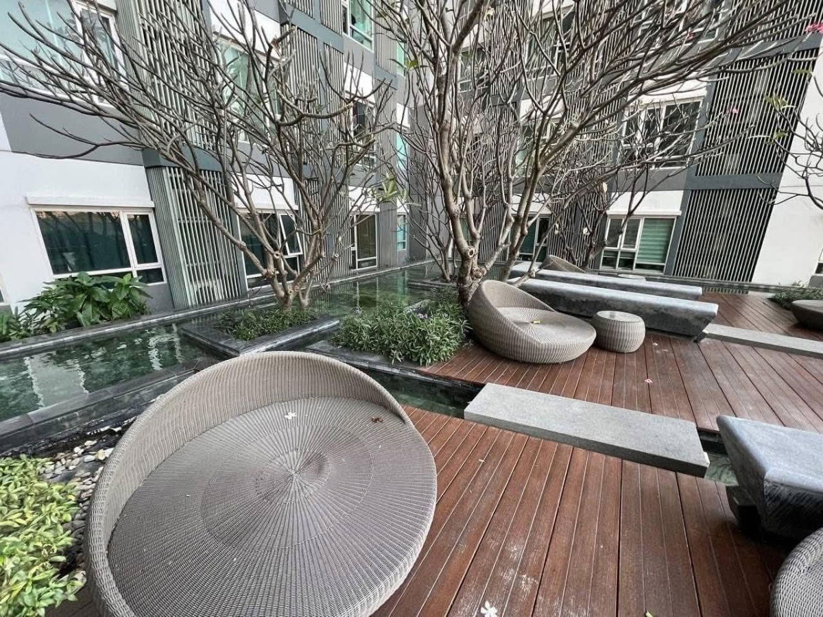 picture Condo for rent, Centric Tiwanon Station, beautiful room, fully furnished, ready to move in. - 18/24