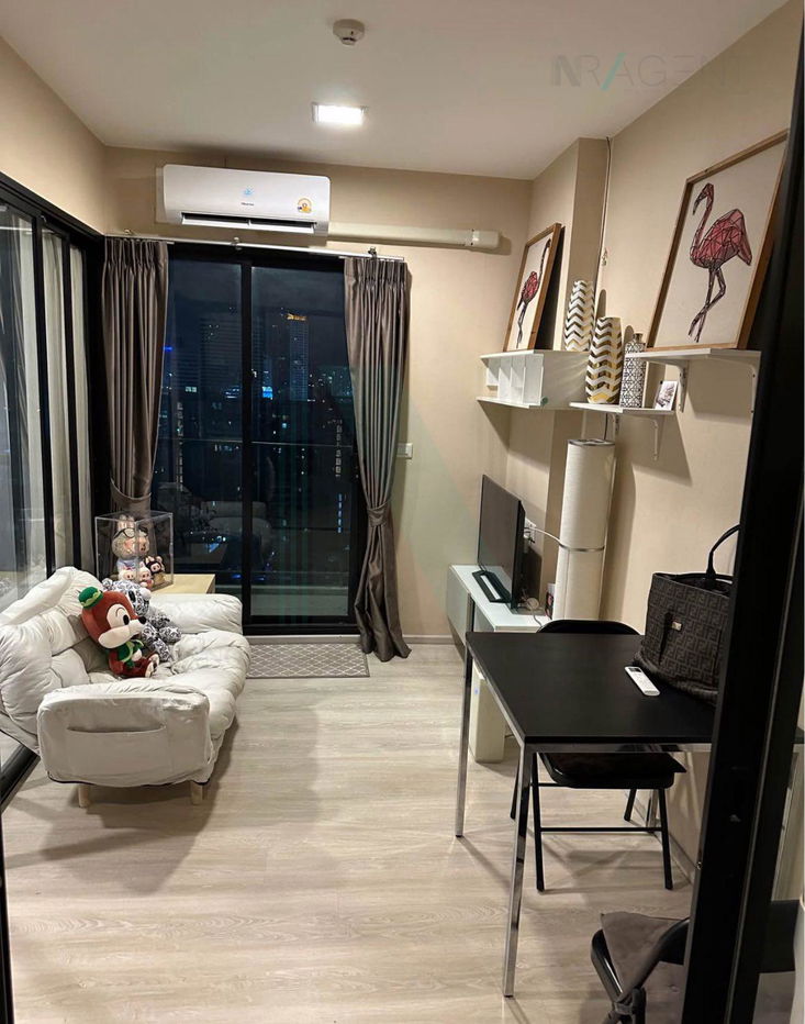 picture 🚩 For Rent Condo CONDOLETTE MIDST RAMA 9 Building 1, Floor 19,1 bed room, Room size 28.00 sqm - 5/8