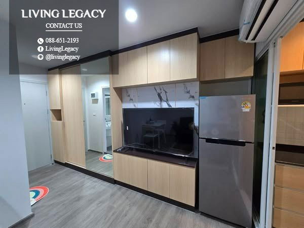 รูป SYC5O4 ให้เช่าคอนโด Regent Home Bangna 28 ตร.ม. ชั้น 8 ตึก D line id : @livinglegacy - รูปที่ 5/6