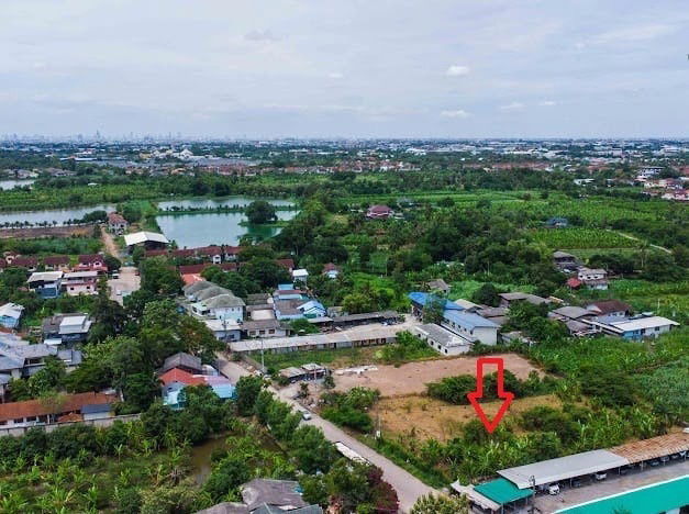 picture  Rarely on the market! Large Land Plot for Sale – 600 sq.wah in Petchmontol Green Project, Bangbon 5 Road - 8/14