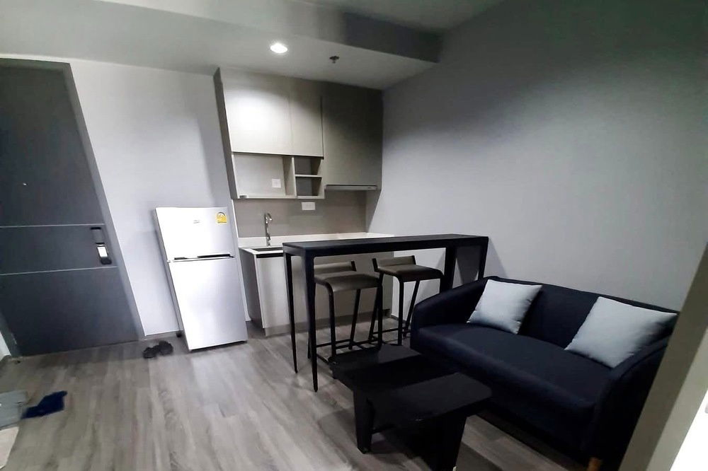 picture 🔥 For Rent !!🔥 Code C20250700052..........Ideo Mobi Rangnam, 1 bedroom, 1 bathroom, high floor 15++, furnished, ready to move in 📣📣 - 3/9