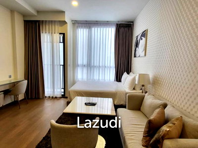 คอนโดให้เช่า : 29.0 ตร.ม.  1 ห้องนอน  1 ห้องน้ำ คอนโดสำหรับ เช่าใน ถนนพญาไท