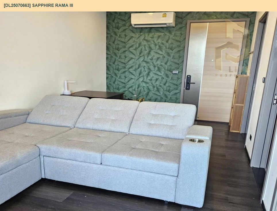 picture DL25070663 Condo for rent, Sapphire Rama III near -, ready to move in, call urgently 0656133286 LineID @534wlwof - 2/15