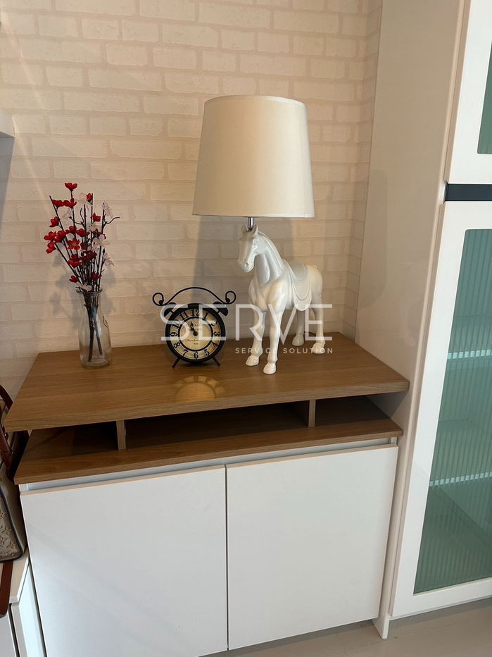 picture 15K/Mo 1 Bed Large Room Condo High Rise Good Location  Close to MRT Phra Ram 9 400 m  @ Aspire Rama 9  - 5/9