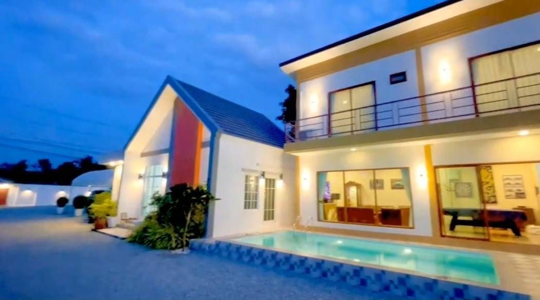 picture For sale: 3 pool villas in Huay Yai on a 1 rai 200 sq.wah land plot, Nong Prue Subdistrict, Bang Lamung District, Chonburi Province - 31/36