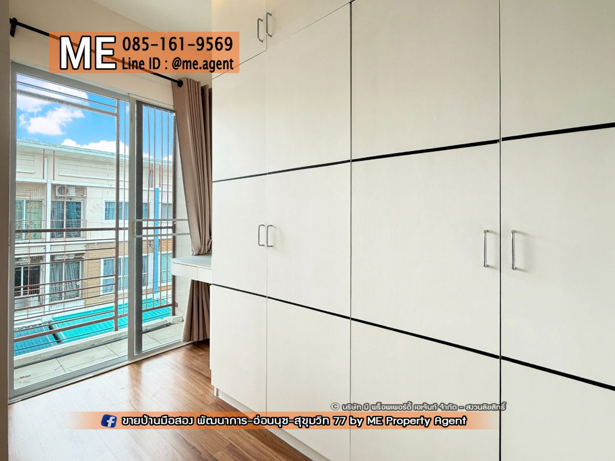 picture sale 3-storey townhouse Villette City Ready to move in. New CBD, only 15 minutes to Ekkamai - Thonglor - Sukhumvit. Call 064-9549619 (TC50-19) - 18/27