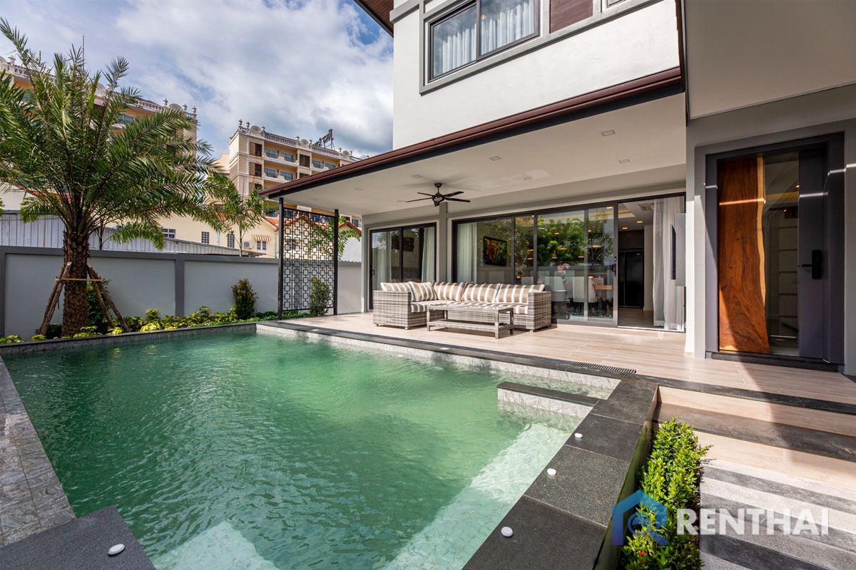 รูป บ้านเดี่ยว 3 ห้องนอนที่ Zensiri Midtown Villa, พัทยา, 18.5 ล้านบาท, สิ่งอำนวยความสะดวกหรูหรา, พร้อมเฟอร์นิเจอร์ครบครัน, พร้อมอยู่เข้าทันที - รูปที่ 22/25