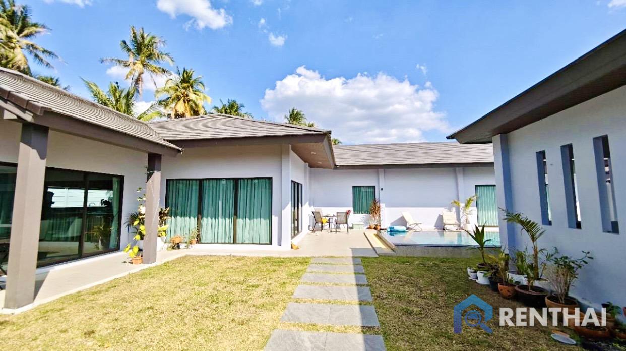 picture Fully Furnished 3bed House in Baan Pattaya 6, 13 Mb, Private Pool & Garden - 4/16