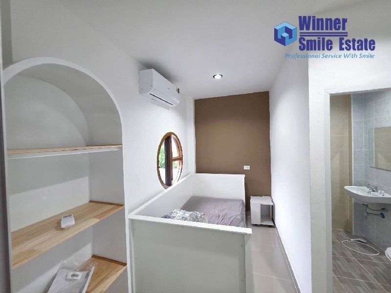 รูป บ้านเช่าใกล้ ม.เอแบค พฤกษ์ลดา บางนา เฟอร์ฯ ครบ ทำถึงสุดปัง เพิ่งทำเสร็จปล่อยไวมาก รีบด่วน!! - รูปที่ 7/16