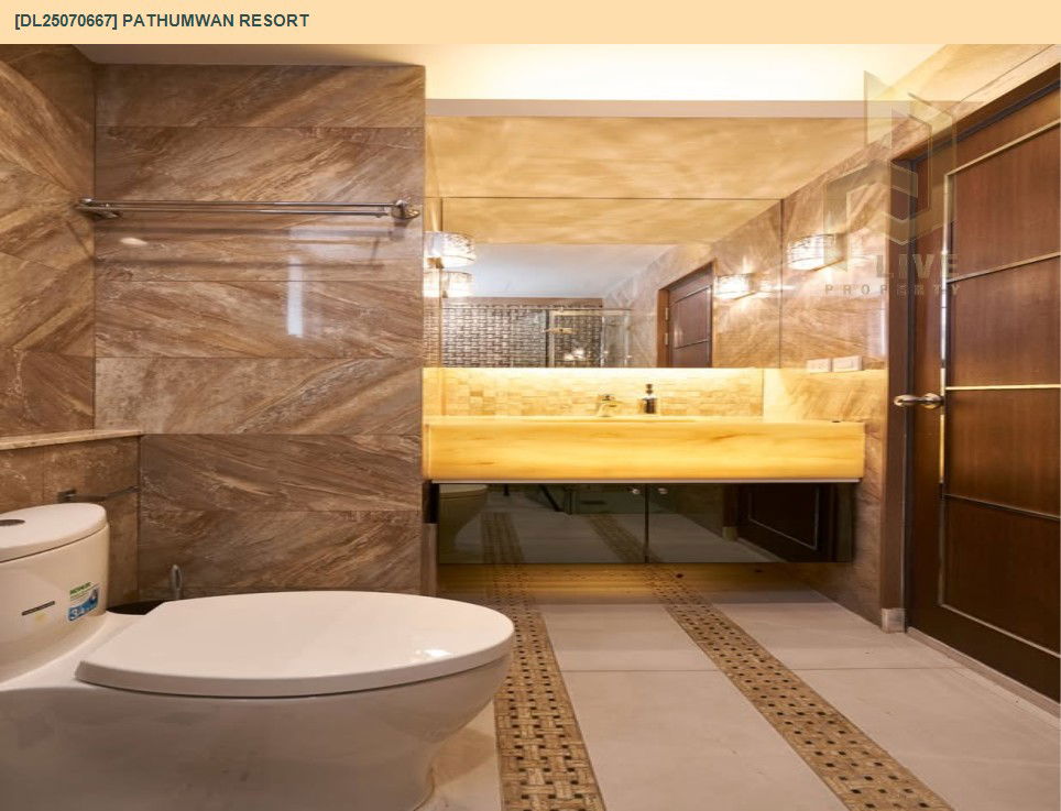 รูป MDL25070667 ให้เช่าคอนโด ปทุมวัน รีสอร์ท (Pathumwan Resort) ใกล้ BTS พญาไท พร้อมเข้าอยู่ โทรด่วน 0638692663 LineID @534wlwof - รูปที่ 7/9