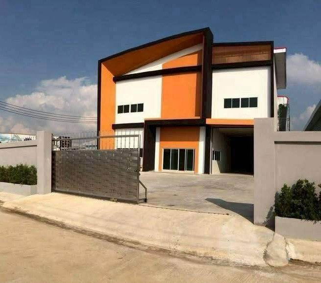 picture  located on the main road no need to enter the alley located on Road 340 BangBuaThong-SuphanBuri Mangkornthong Factory 1 Phase 2 book now and get 30%  - 3/6
