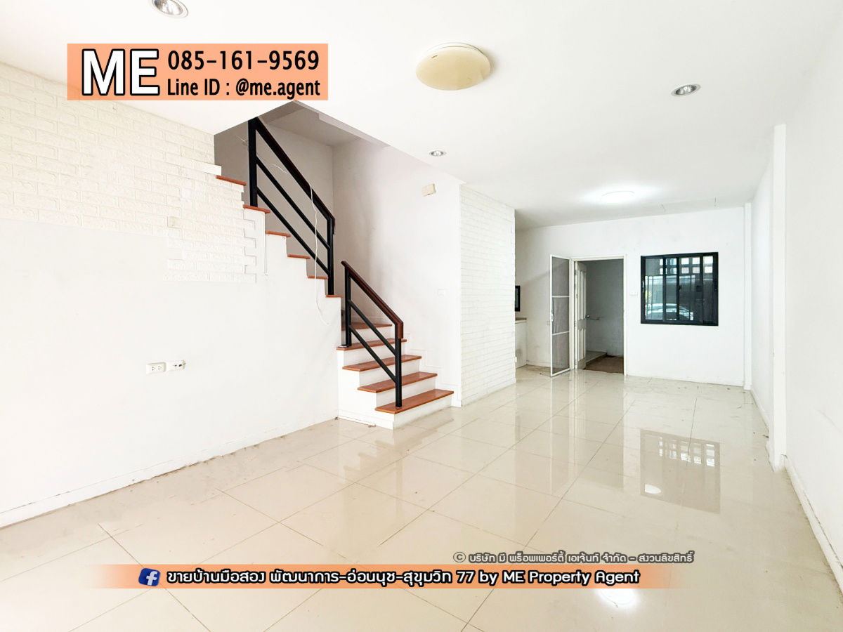 picture For Sale Townhouse, TimeHome On Nut 40, Newly Renovated,main road, good community, only 700 meters from On Nut Road, Call 064-954-9619 (TE22-21) - 4/24