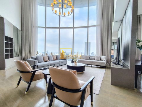 Luxurious 3 Bed Duplex Serviced Apartment in Ratchadamri - BR12994CD