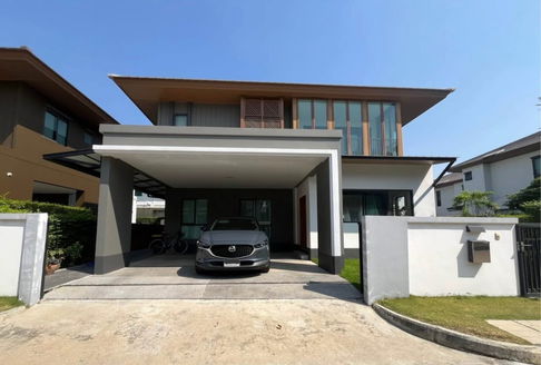 P0105 ขายบ้านเดี่ยว Burasiri พัฒนาการ – บ้านเดี่ยวหรู ใจกลางพัฒนาการ
