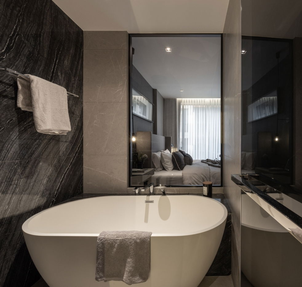 รูป ✅ ✅ The Reserve 61 Hideaway , Luxury Class 1 ห้องนอน พร้อมเข้าอยู่ ติดต่อไลน์ @bktasset โทร 095-325-8928 - รูปที่ 4/7