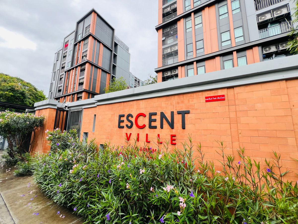 รูป ✅ให้เช่า escent ville ชั้น7 วิวดอย 32ตรม. 12,000บาท☎️064-792-4426(เบญ) - รูปที่ 13/18