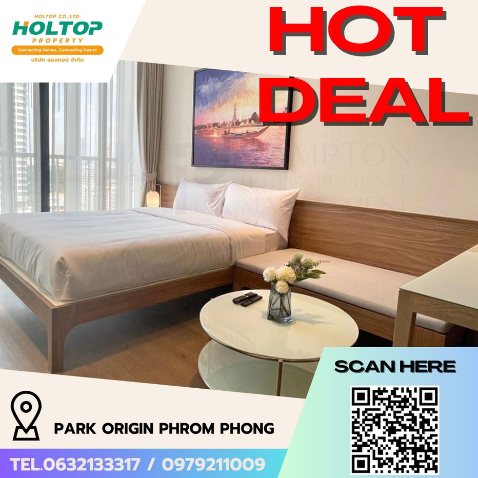 picture #R5269  Condo for rent Park Origin Phrom Phong - 1/8