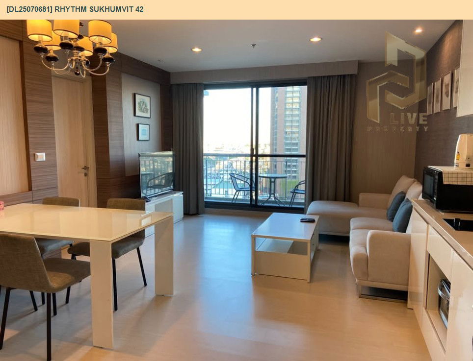 picture MDL25070681 Condo for rent, Rhythm Sukhumvit 42 near BTS Ekkamai, ready to move in, call urgently 0656133286 LineID @534wlwof - 4/12