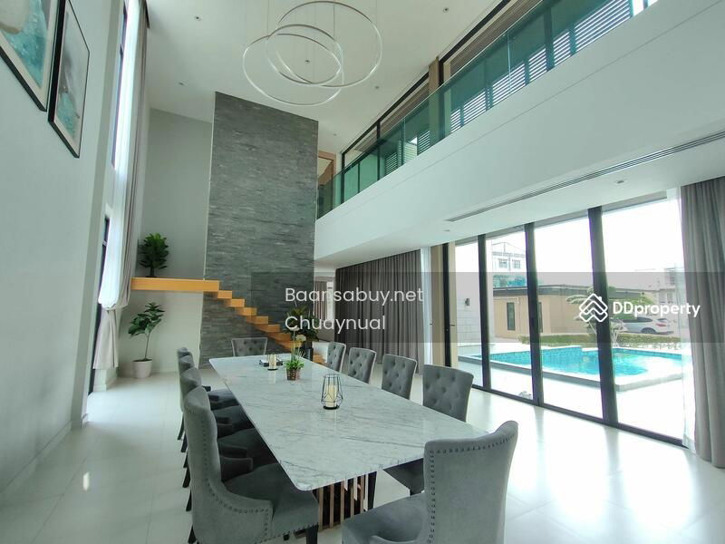 รูป ขายบ้านเดี่ยวหรู รามอินทรา117 ขนาด1ไร่1งาน ใช้สอย600ตรม.5-6ห้องนอน 12จอด 65ลบ.ลดเหลือ 58ล้าน!! - รูปที่ 6/36