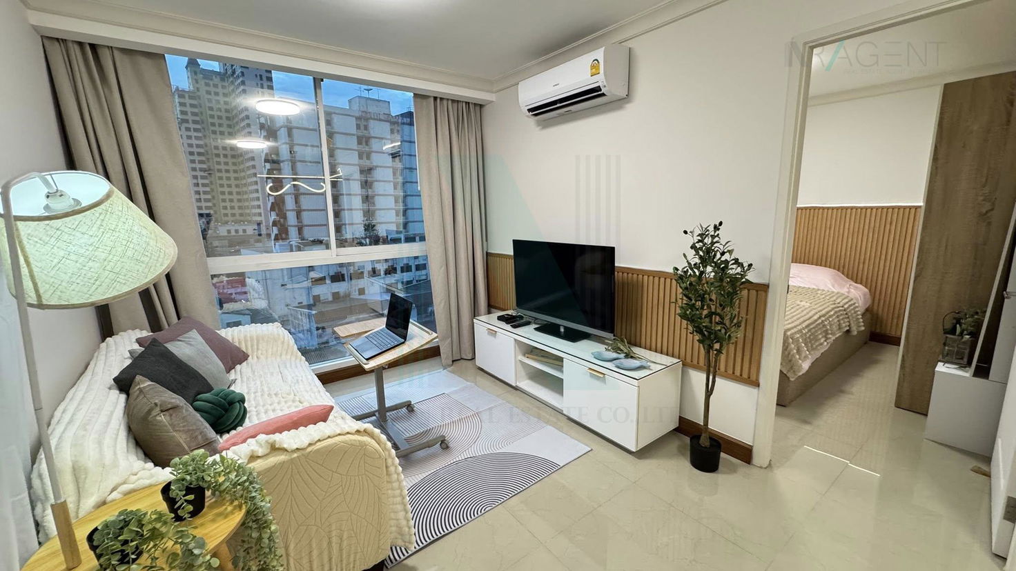 รูป 📌 ให้เช่าคอนโด ชาโตว์ อินทาวน์ พหลโยธิน 11 อาคาร 1 ชั้น 8 1 ห้องนอน ขนาด 45 ตรม ใกล้ ธนาคารออมสิน - รูปที่ 3/8