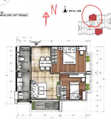 picture Condo for rent TC Green near MRT Rama 9 33,000 baht Property code: RS951 - 11/14