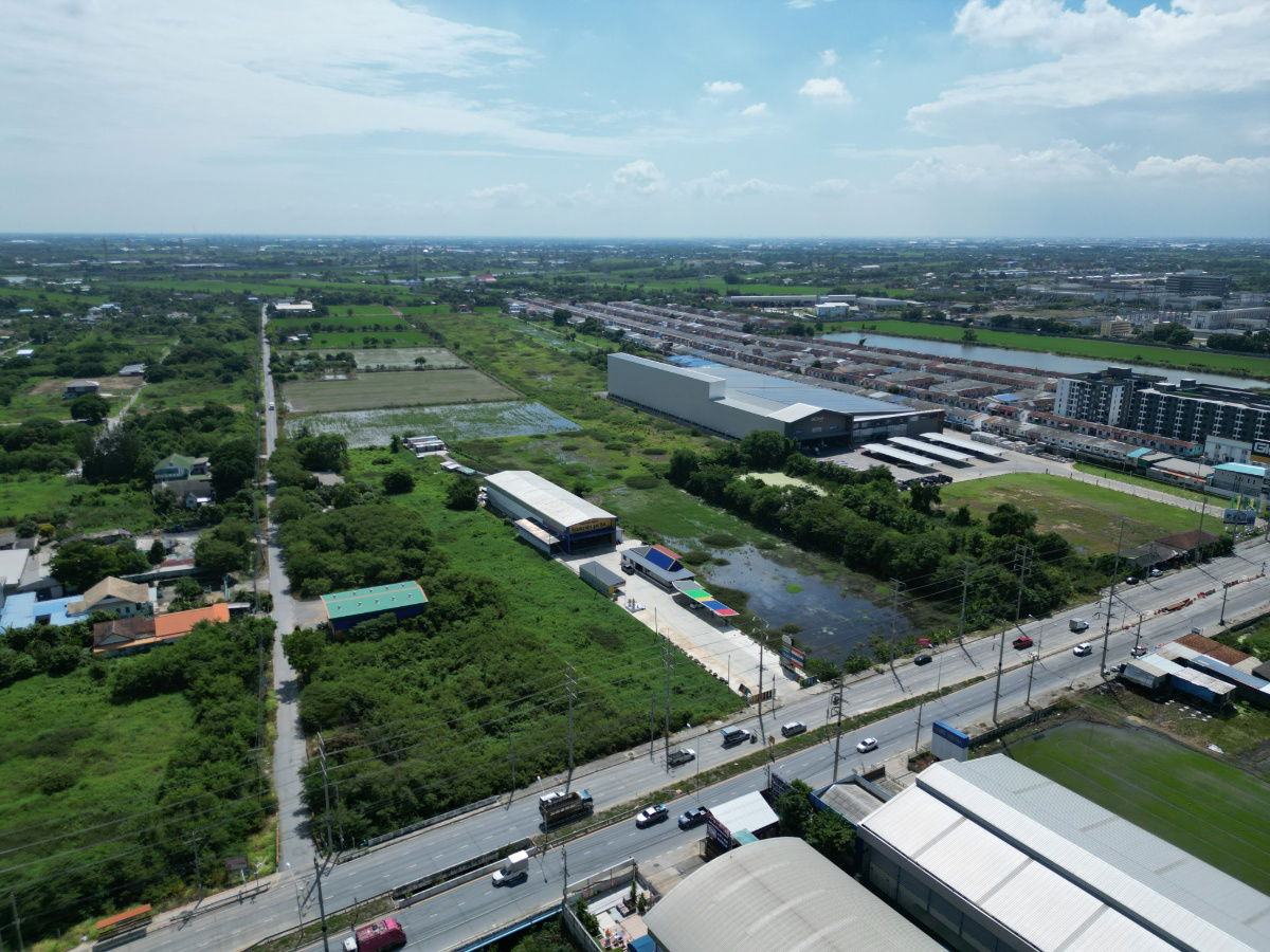 รูป ขายที่ดิน เนื้อที่ 46-2-91.0 ไร่ ติดถนนบางกรวย-ไทรน้อย จังหวัดนนทบุรี - รูปที่ 4/6