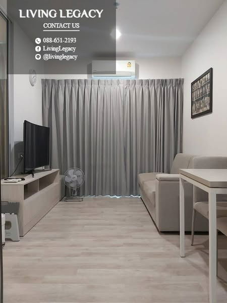 picture SZMGAG Condo For Rent Niche Mono Ramkhamhaeng 28.75 Sq.M. Floor 16 Building B line id : @livinglegacy - 3/6