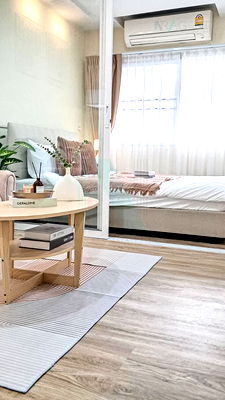 Condos for sale MRT Sutthisan : 💰Price update!💰 For Sell Condo RATCHADA PRESTIGE Building A, Floor 2,1 bed room, Room size 32 sqm