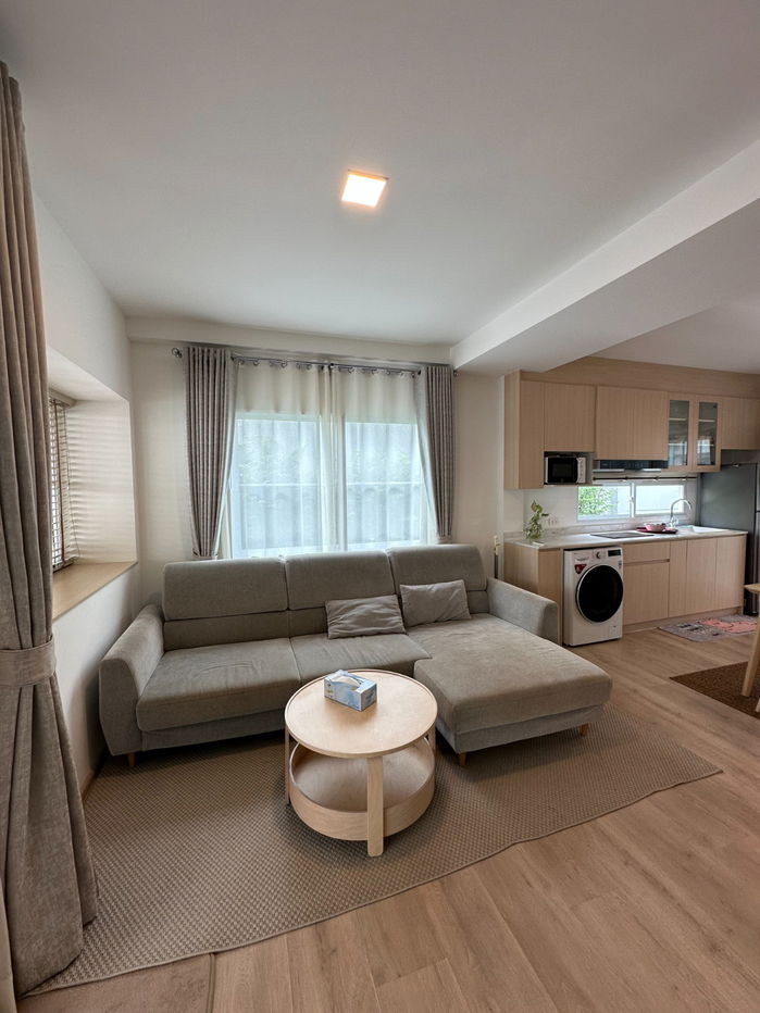 รูป BN024 ปล่อยเช่า ทาวน์โฮมแปลงมุม ตกแต่งจัดเต็มพร้อมอยู่ 🏡.  "หมู่บ้าน  Indy 2 บางนา รามคำแหง - รูปที่ 3/19