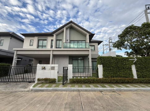  2-storey single house, Life Bangkok Boulevard, Rama 5, price 13,950,000 baht, 72 sq.w., 274 sq.m. 0958195559 @infinitycondo