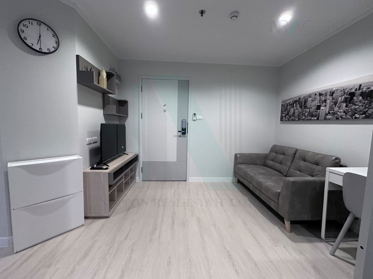 picture 🔺 For Rent Condo LUMPINI PLACE SRINAKARIN - HUAMAK STATION Building A, Floor 21,1 bed room, Room size 26 sqm - 4/8