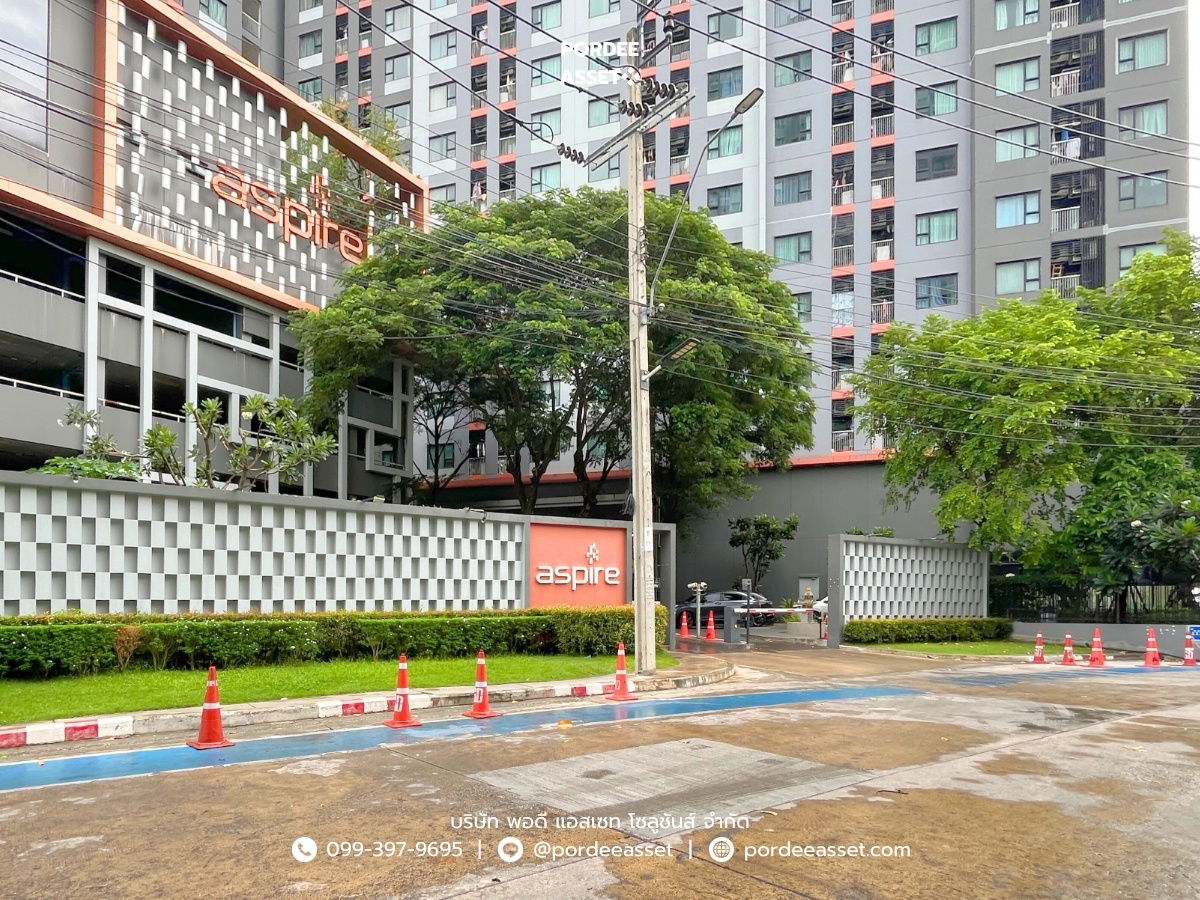 รูป คอนโด (ห้องริม ขนาด 46 ตร.ม.) แอสปาย สาทร-ตากสิน (คอปเปอร์โซน ไม่ติดกับห้องอื่นทั้ง 2 ฝั่ง) ถ.กัลปพฤกษ์ จอมทอง กทม. : Aspire Sathorn-Taksin  - รูปที่ 22/25