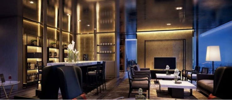 picture For rent✨ Sindhorn Tonson (Super Luxury) 📲 Line ID : @034etfin✨Near BTS Chidlom and BTS Phloen Chit, only 4 minutes. Be - 8/10