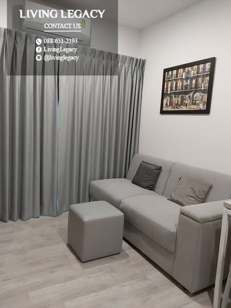 picture SZMGAG Condo For Rent Niche Mono Ramkhamhaeng 28.75 Sq.M. Floor 16 Building B line id : @livinglegacy - 2/6